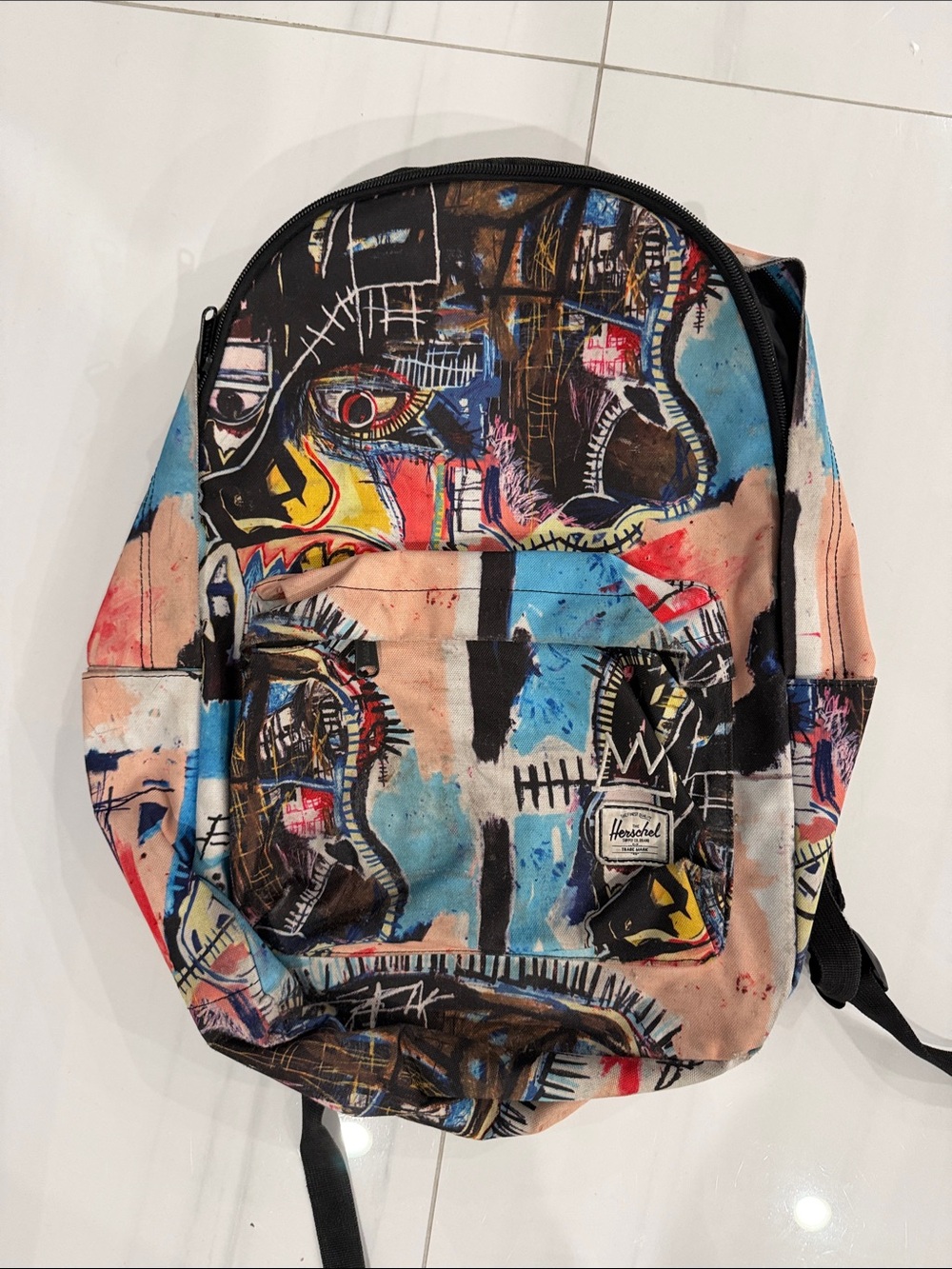 Herschel Supply Company Abstract Multicolor Graphic Backpack